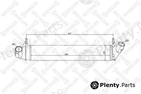 Stellox 10-40011-SX — Charge Air Cooler