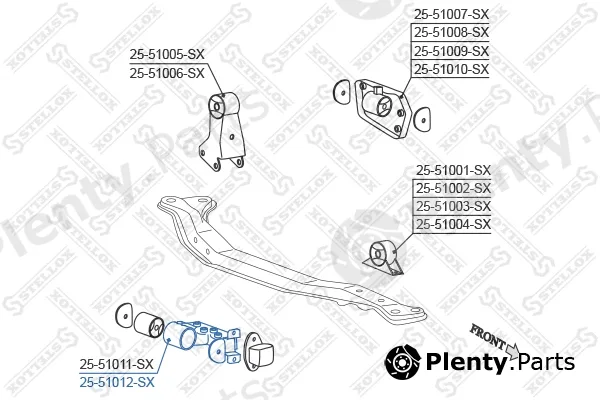 Stellox 25-51012-SX — Mounting, engine