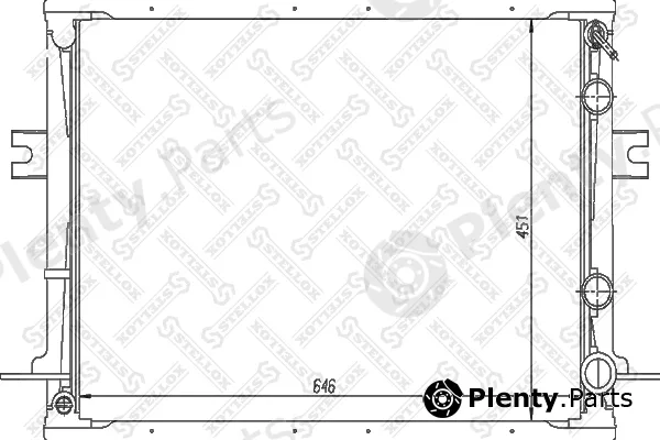 Stellox 10-25827-SX — Radiator, engine cooling