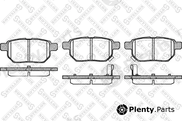 Stellox 002008L-SX — Brake Pad Set, disc brake