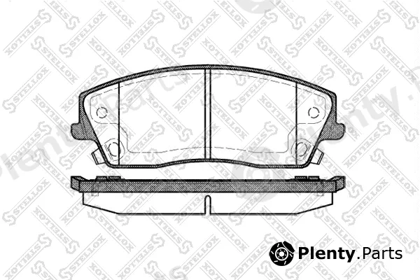 Stellox 002013-SX — Brake Pad Set, disc brake