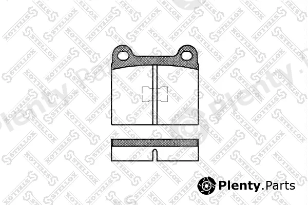 Stellox 028000-SX — Brake Pad Set, disc brake