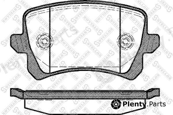 Stellox 002001L-SX — Brake Pad Set, disc brake