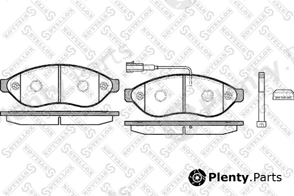 Stellox 001091B-SX — Brake Pad Set, disc brake