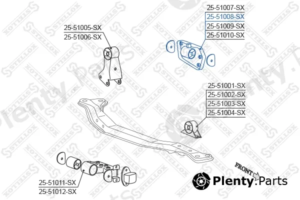 Stellox 25-51008-SX — Mounting, engine