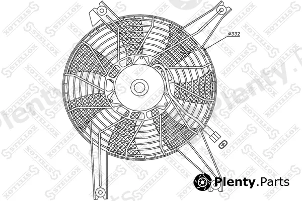 Stellox 29-99327-SX — Fan, engine cooling