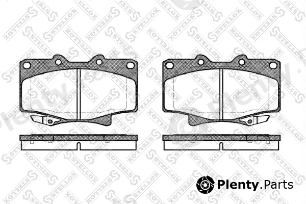 Stellox 440004-SX — Brake Pad Set, disc brake