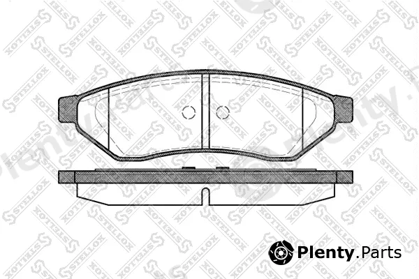 Stellox 1060000-SX — Brake Pad Set, disc brake