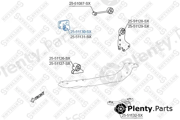 Stellox 25-51130-SX — Mounting, engine