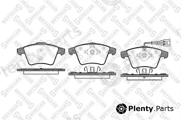 Stellox 1056001-SX — Brake Pad Set, disc brake