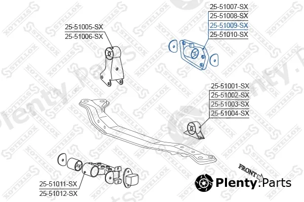 Stellox 25-51009-SX — Mounting, engine
