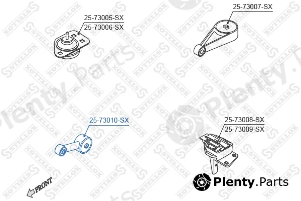 Stellox 25-73010-SX — Mounting, engine