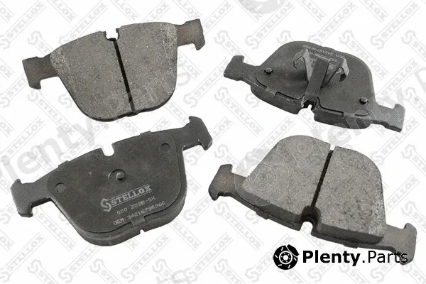 Stellox 000222B-SX — Brake Pad Set, disc brake