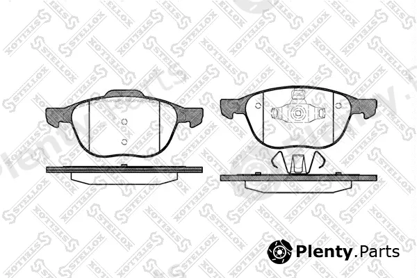 Stellox 1093000BL-SX — Brake Pad Set, disc brake