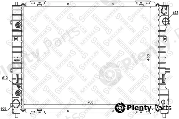 Stellox 10-25380-SX — Radiator, engine cooling
