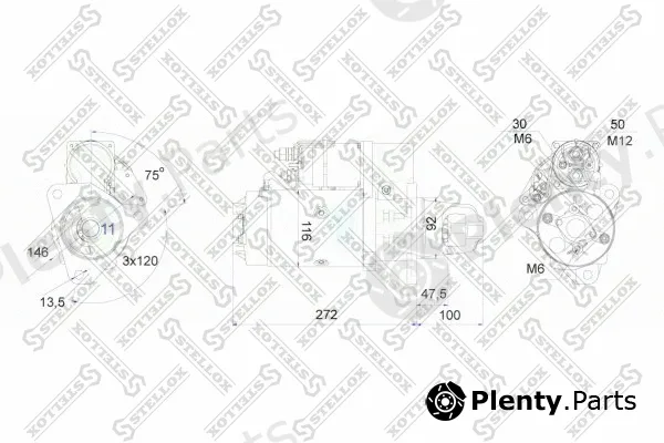 Stellox 88-02030-SX — Starter