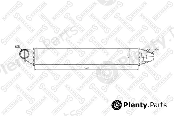 Stellox 10-40100-SX — Charge Air Cooler