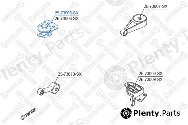 Stellox 25-73005-SX — Mounting, engine