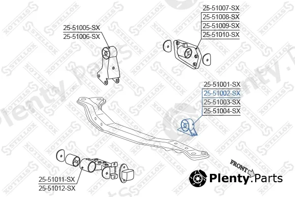 Stellox 25-51002-SX — Mounting, engine