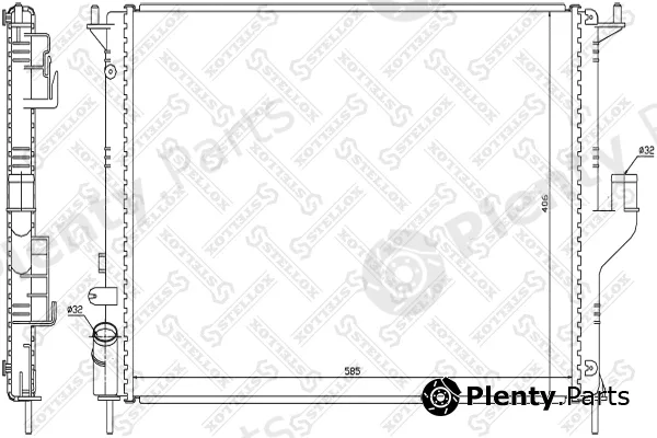 Stellox 10-25450-SX — Radiator, engine cooling
