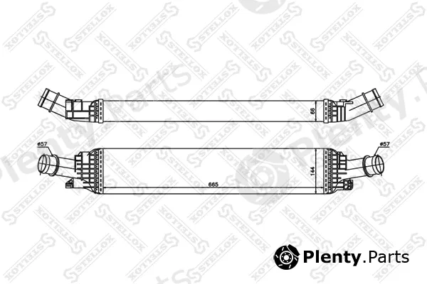 Stellox 10-40184-SX — Charge Air Cooler