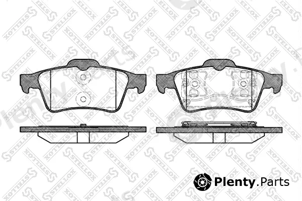 Stellox 853000BL-SX — Brake Pad Set, disc brake