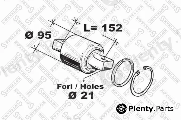 Stellox 84-12011-SX — Repair Kit, control/trailing arm