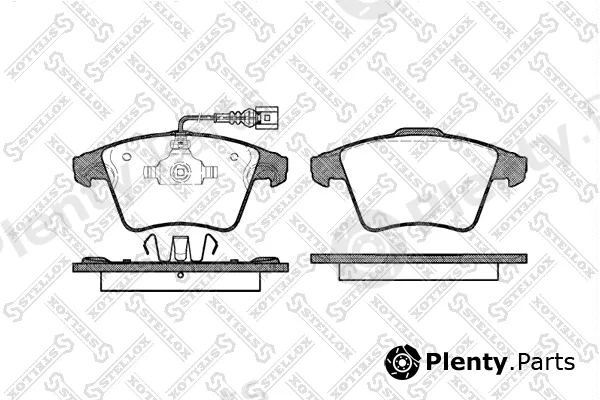 Stellox 1056011-SX — Brake Pad Set, disc brake