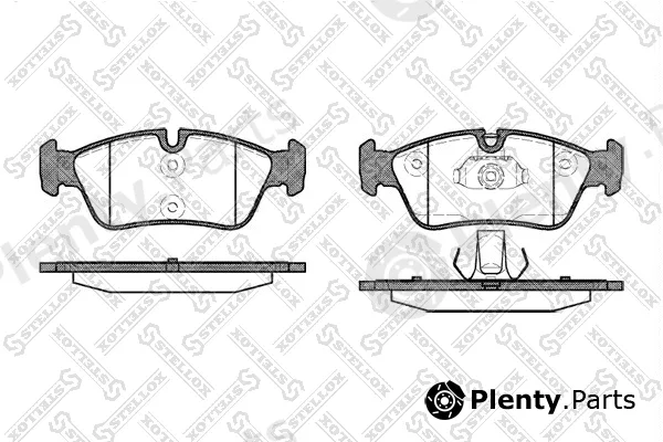 Stellox 395040B-SX — Brake Pad Set, disc brake