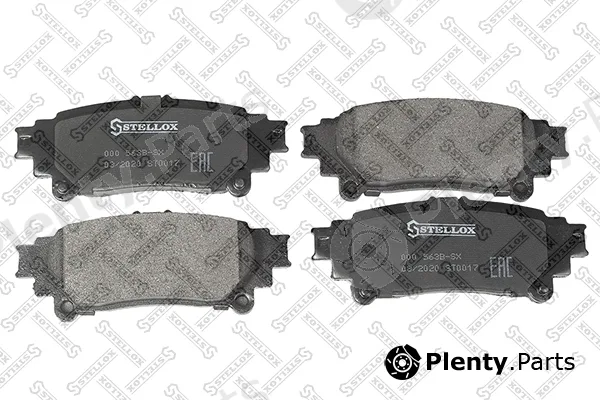 Stellox 000563B-SX — Brake Pad Set, disc brake