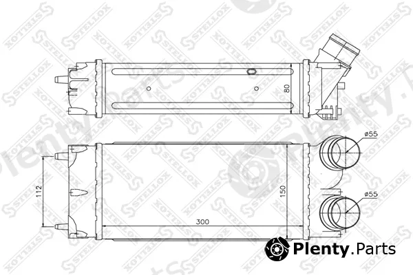 Stellox 10-40191-SX — Charge Air Cooler