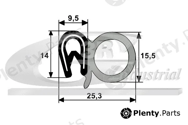 3RG 80068 — Door Seal