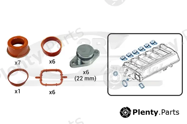 3RG 85136 — Gasket Set, intake manifold