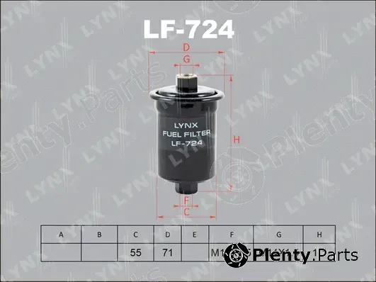 LYNXauto LF-724 — Fuel Filter