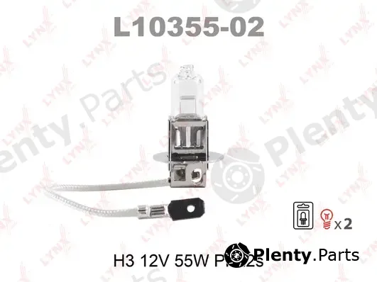 LYNXauto L10355-02 — Bulb, spotlight