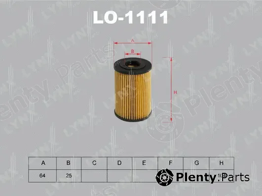 LYNXauto LO-1111 — Oil Filter