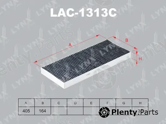 LYNXauto LAC-1313C — Filter, cabin air
