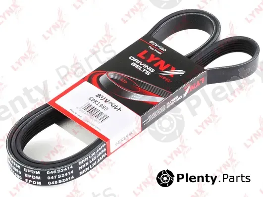 LYNXauto 6PK1980 — V-Ribbed Belt