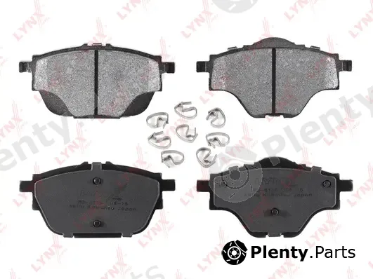 LYNXauto BD-6116 — Brake Pad Set, disc brake