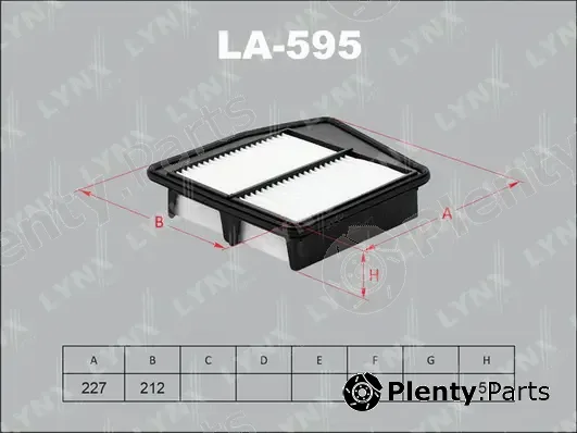 LYNXauto LA-595 — Air Filter