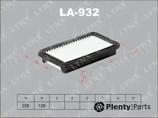 LYNXauto LA-932 — Air Filter
