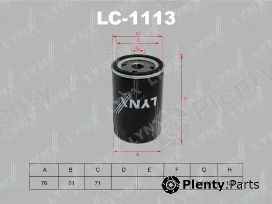 LYNXauto LC-1113 — Oil Filter