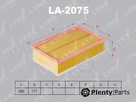 LYNXauto LA-2075 — Air Filter