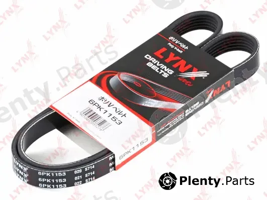 LYNXauto 6PK1153 — V-Ribbed Belt