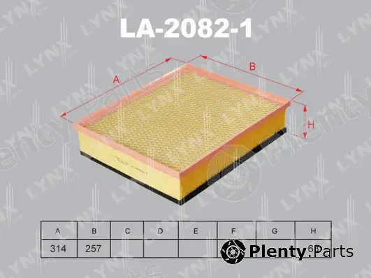 LYNXauto LA-2082-1 — Air Filter