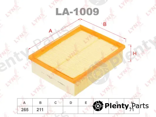 LYNXauto LA-1009 — Air Filter