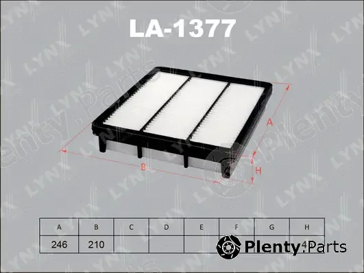 LYNXauto LA-1377 — Air Filter