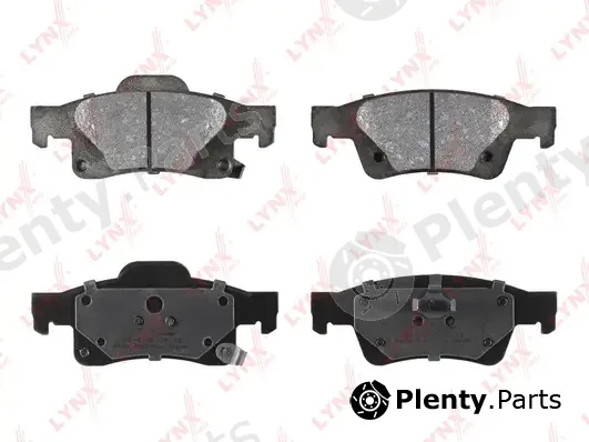 LYNXauto BD-4206 — Brake Pad Set, disc brake