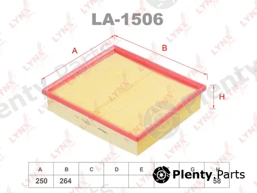 LYNXauto LA-1506 — Air Filter