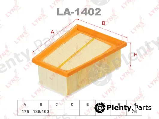 LYNXauto LA-1402 — Air Filter
